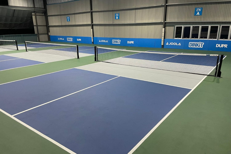Pickleball court shown in the proposal