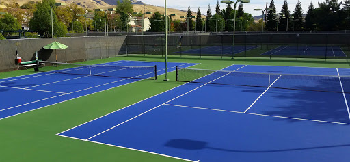 Outdoor tennis courts shown in the proposal