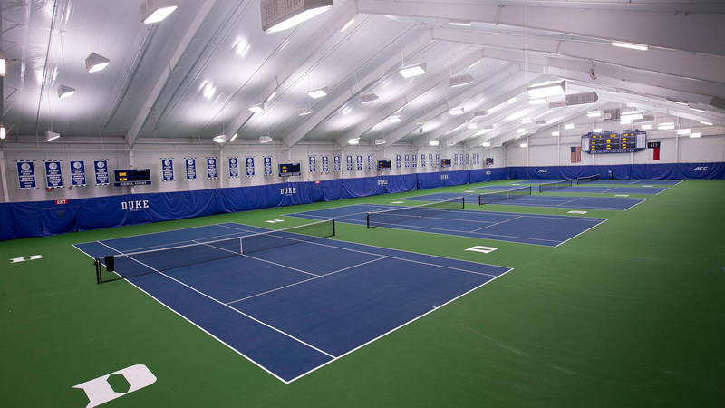 Indoor tennis courts shown in the proposal